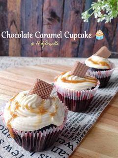 Foto resep Chocolate caramel cupcake 🧁
