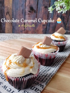 Foto resep Chocolate caramel cupcake 🧁