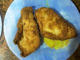 Pechuga de pollo empanada