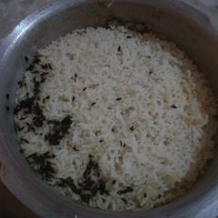 A picture of Jeera rice.