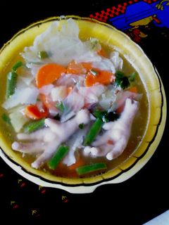 Foto resep Sop ceker dengan kuah bening