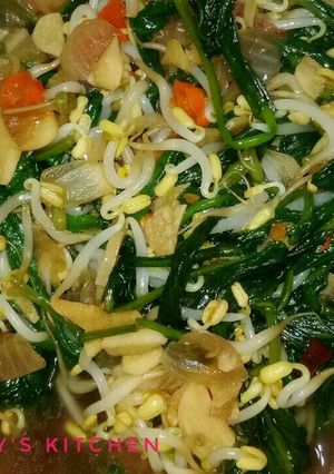 Foto resep Tumis Kangkung Pedas Manis