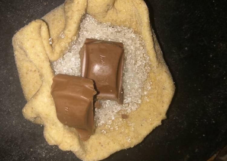 #MMC post-12 Chocolate sugar parantha