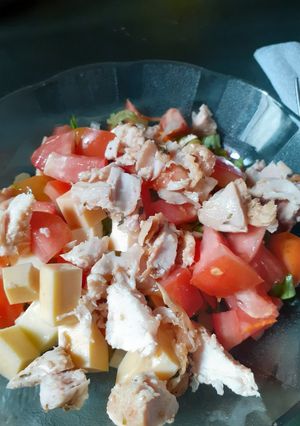 Una foto de Salpicón de Pollo a mi manera