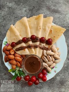 عکسی از دستور کرپ وانیلی