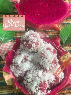 Foto resep Klepon Buah Naga