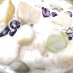 A picture of Recipe of fruit cream.