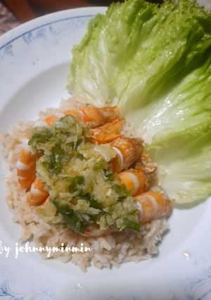 รูปของ ข้าวกุ้งแกะ