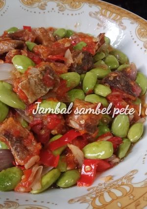 Foto resep Jambal sambel pete