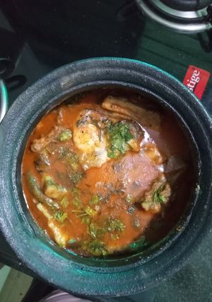 हंडी फिश (जञेतील जेवण) (handi fish recipe in marathi) रेसिपी चे मुख्य फोटो