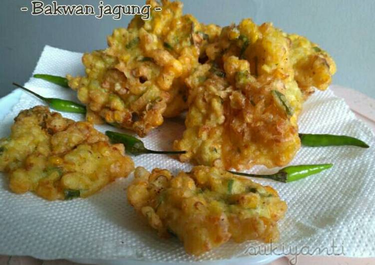  Resep  Bakwan  jagung  perkedel jagung  oleh Sukiyanti Cookpad