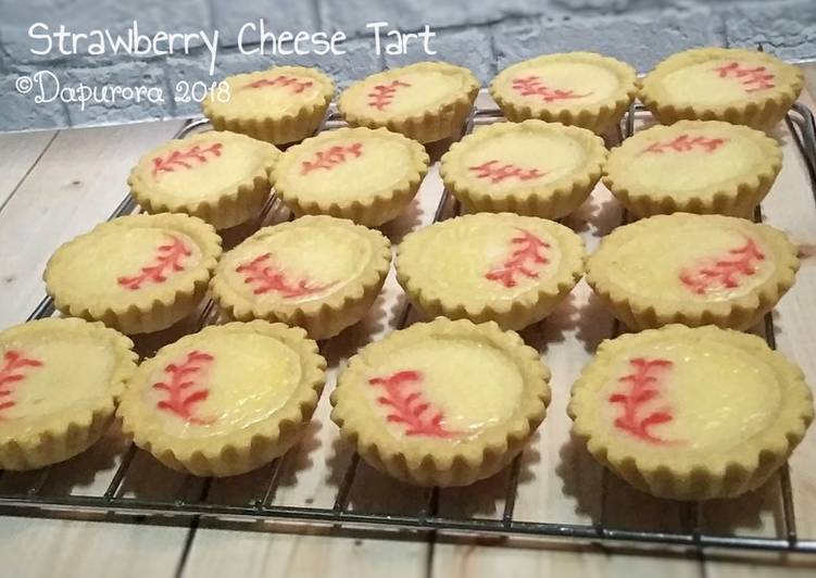 Langkah Mudah untuk Membuat Strawberry Cheese Tart Anti Gagal