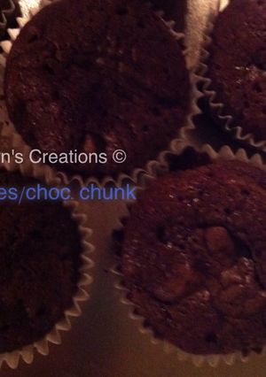 A picture of Brownie Bites (with Chocolate Chunks!).