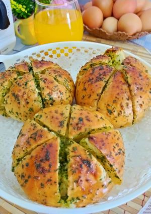 Foto resep Korean Garlic Cheese Bread