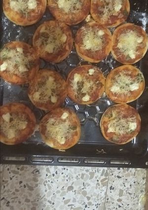 صورة لوصفة ميني بيتزا 🍕