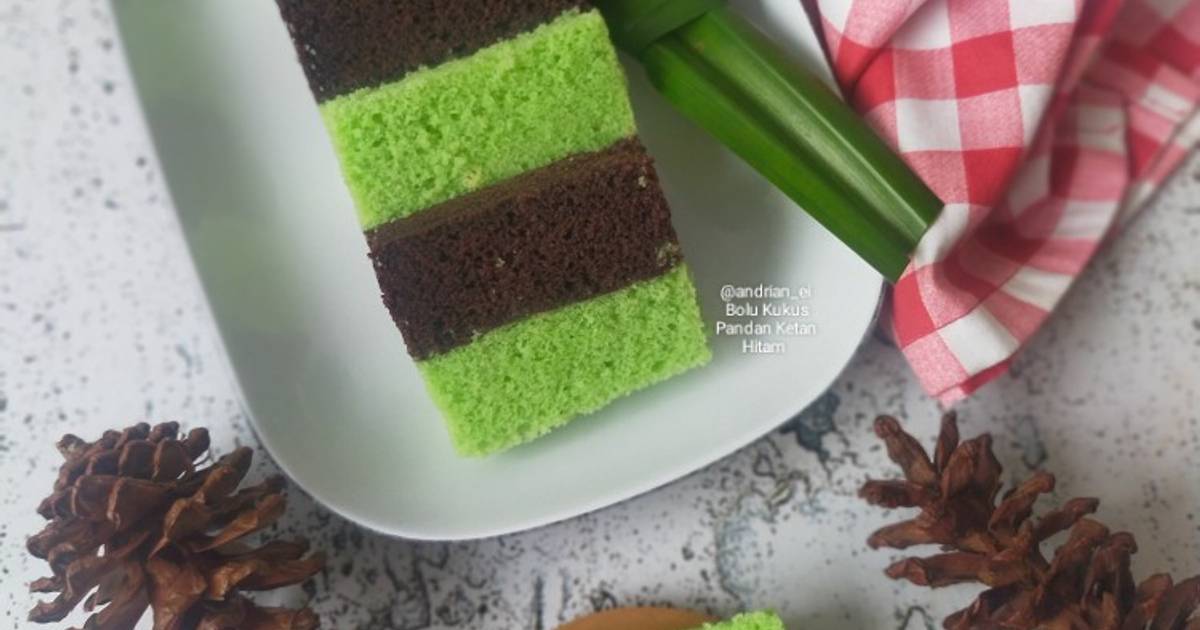 Resep Bolu Kukus Pandan Ketan Hitam Oleh Bunda Ei Cookpad