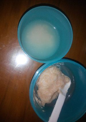 Foto resep Mpasi 6 bln -gasol +aneka labu+tempe
