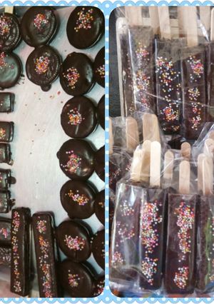 Foto resep Wafer stik coklat..ekonomis..