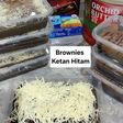 Brownies Ketan Hitam Kukus