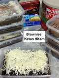 Brownies Ketan Hitam Kukus