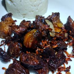 A picture of Beef dry fry.