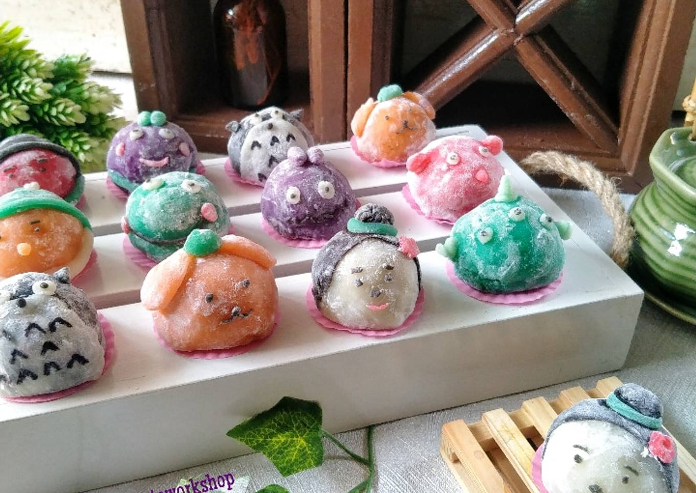 Resep Mochi Karakter korean style