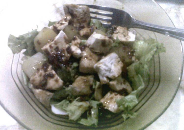 Resep Salad Simple dengan Saus Kecap | Cara Buat Salad Simple dengan Saus Kecap Yang Sedap