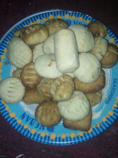 A picture of Butter cookies.