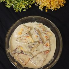 A picture of White Gravy Shahi Paneer.