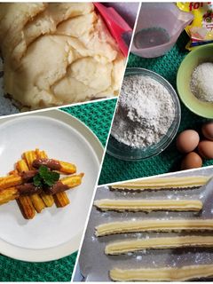 Foto resep Churros saus coklat