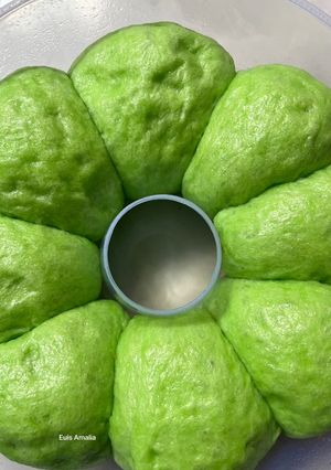 Foto resep Roti Kukus Pandan (isi cokelat) ✨