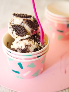Una foto de Helado de oreo (o de lacasitos)