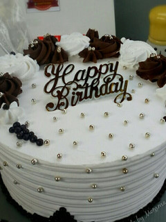 Foto resep Black forest cake (base chocolate chiffon)