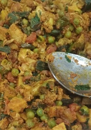 A picture of Mixed veg.