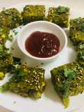 Mix veg palak dhokla