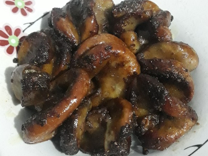 Resep Usus sapi bakar teplon, Enak