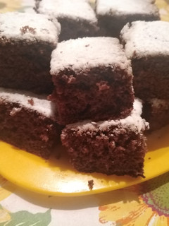 Una foto de Bizcochuelo de chocolate