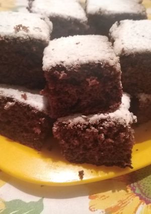 Una foto de Bizcochuelo de chocolate