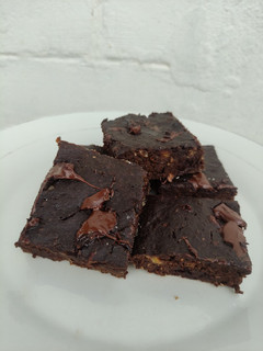 Una foto de Brownies Saludables Fit con Banana 🍌