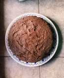 Bizcochuelo con base de banana (+chocolate) - Saludable 🍰