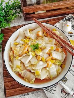 Foto resep Tumis Sawi Jagung Manis