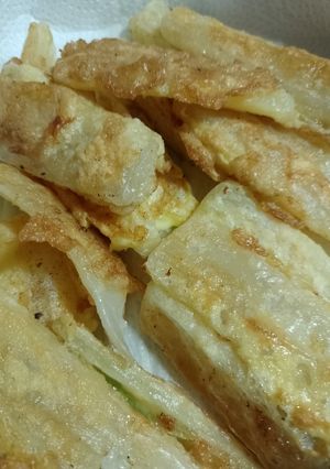 Una foto de Palitos/tempura de hakusay libres de gluten 💚😋