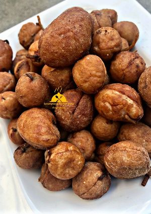 A picture of Boiled Bambara beans(gurjiya).