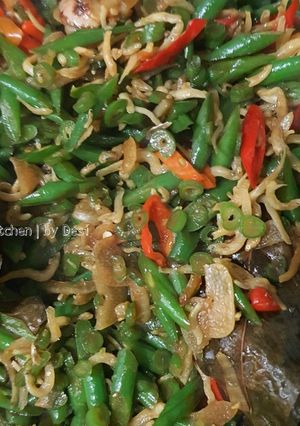 Foto resep Oseng buncis teri