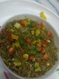 Spinach fried rice