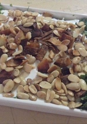 صورة لوصفة فتة دجاج