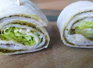 Une photo de Wrap au pesto