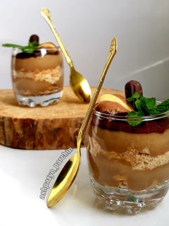 عکسی از دستور فرنی قهوه و نارگیل 🌸
