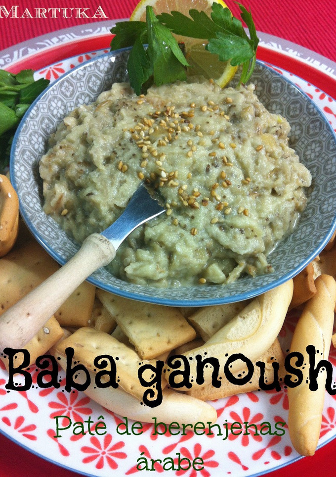 Una foto de Babaganoush (Patê De Berenjena Árabe)