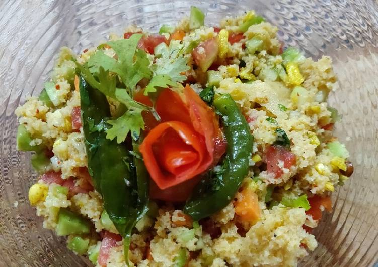 Dhokla with a twist - DHOKLA CHAAT!
